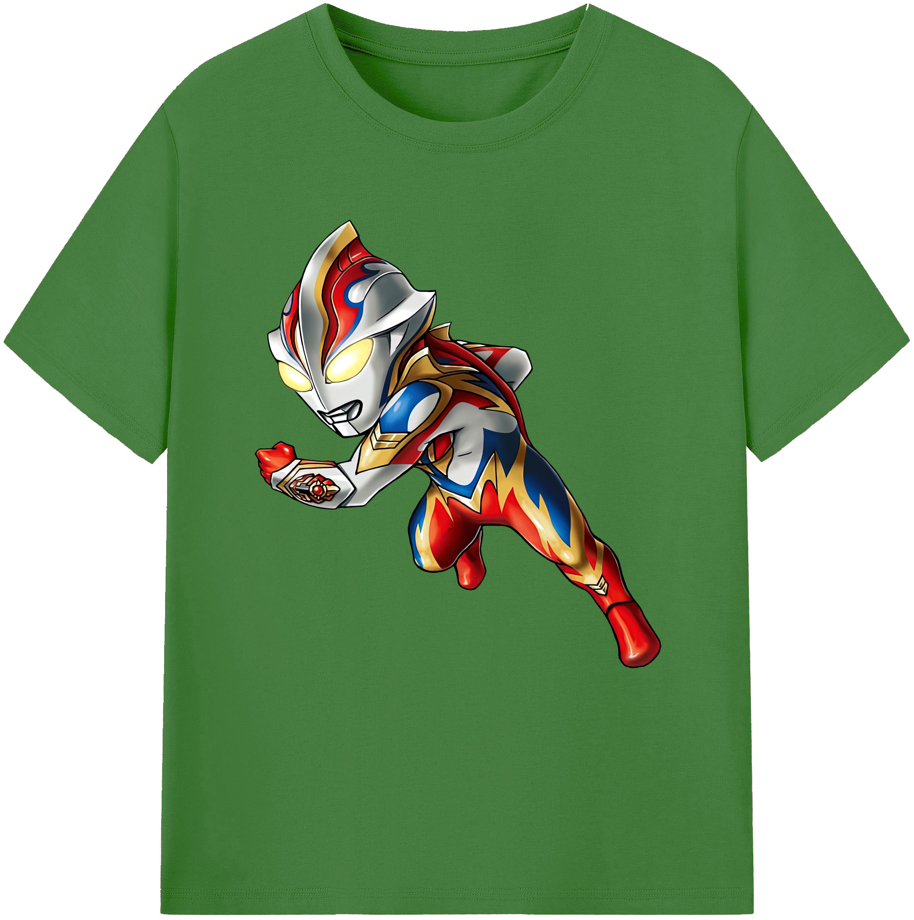 （画像用） ウルトラマン Ultraman レディースカジュアルプリントTシャツ（綿100％）